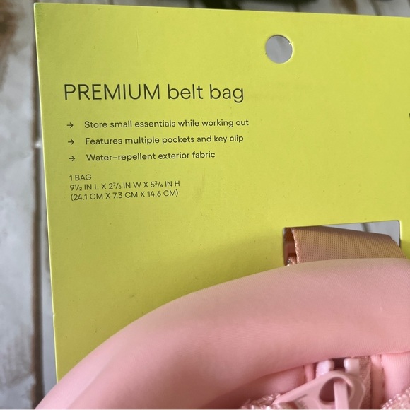 Pink Belt Bag All In Motion NWT - Picture 5 of 11